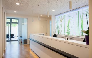 Empfang - Praxis Dr. Simina Balc